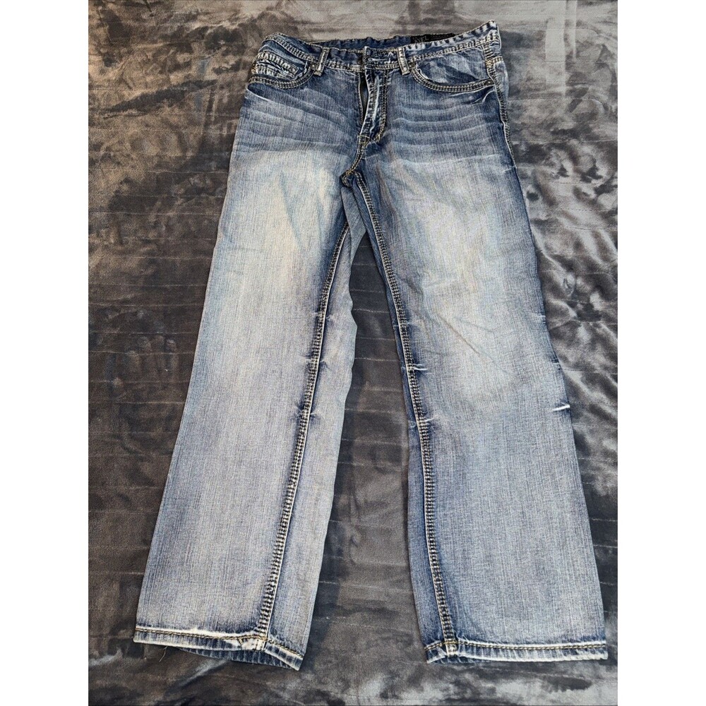 Axel Treadwell Size 30X30 Relaxed Straight Fit Jeans